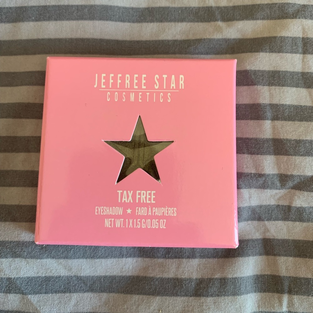 Jeffree Star single eyeshadow. Opened version is my own, selling duplicate.